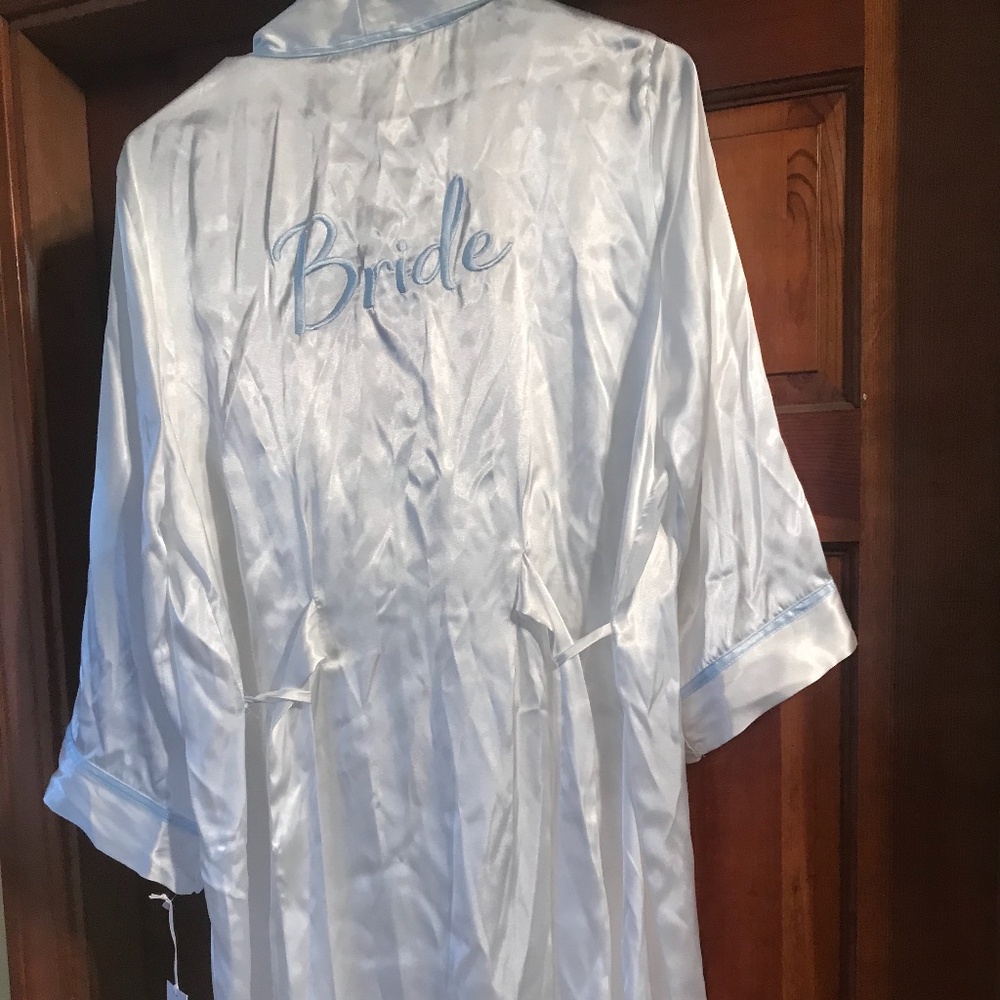 Bride satin lingerie